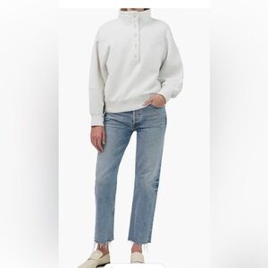 Citizens Of Humanity Florence Wide Straight Cropped Jeans